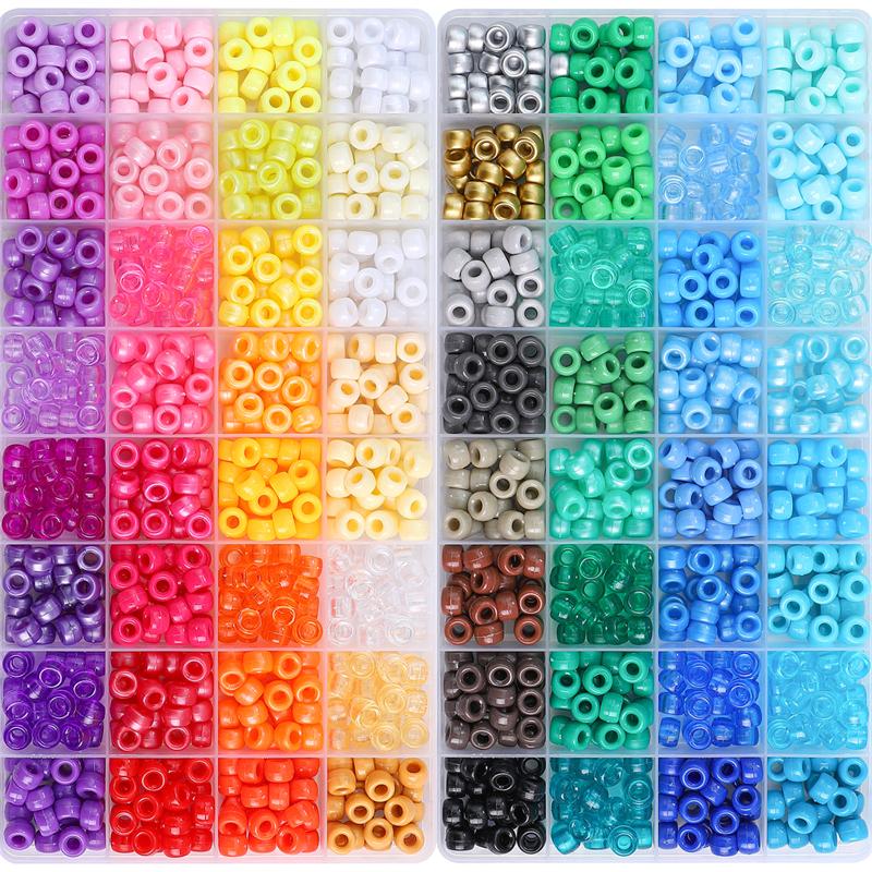 1box/bag 9x6mm Bucket Beads Set Box DIY Bracelet Necklace Earrings Jewelry Accessories