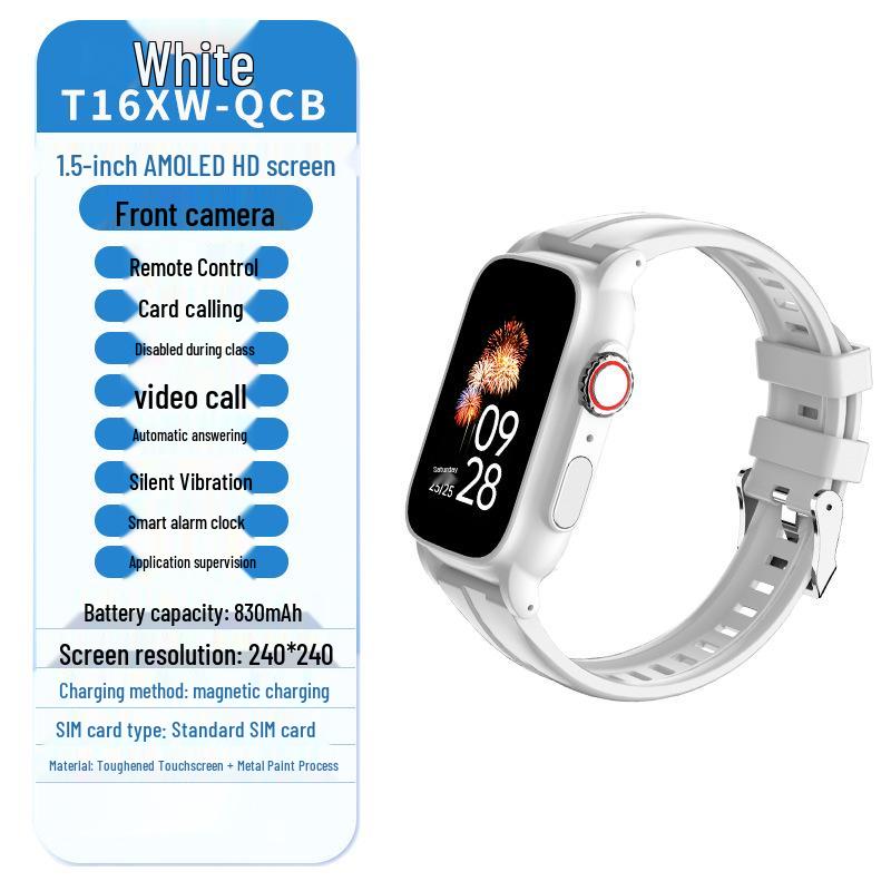 Middle School Student Smartwatch: Kids' Video, GPS, SIM Dual Call.