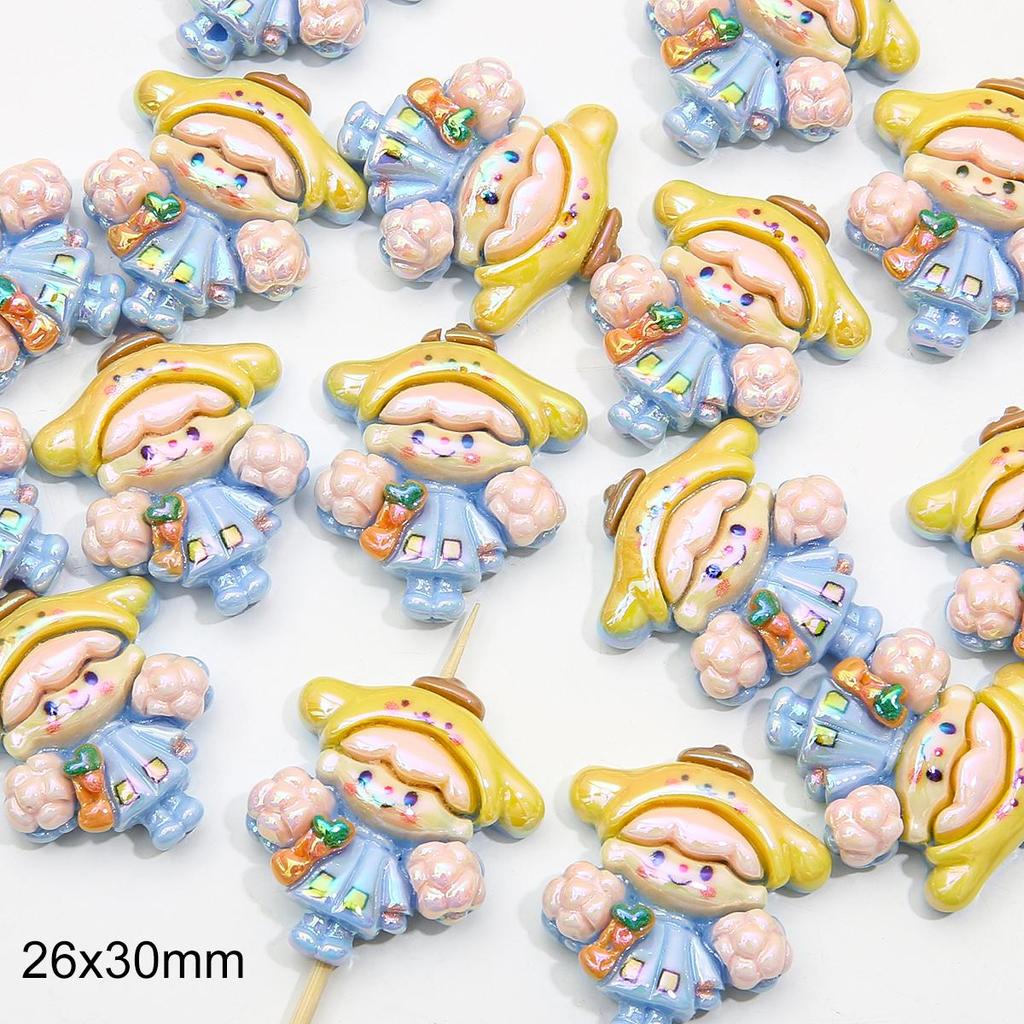 Harzperlen-Anhänger-Charms für Schmuckzubehör, DIY-Halskette, Armband-Zubehör