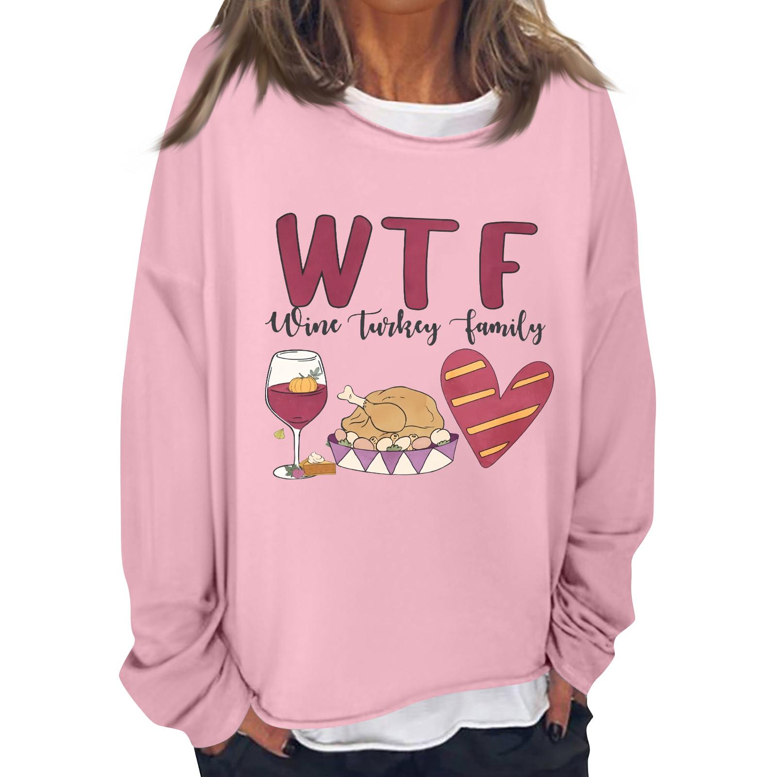 

Женская повседневная модная толстовка с длинным рукавом и круглым вырезом, многослойный пуловер L розовый