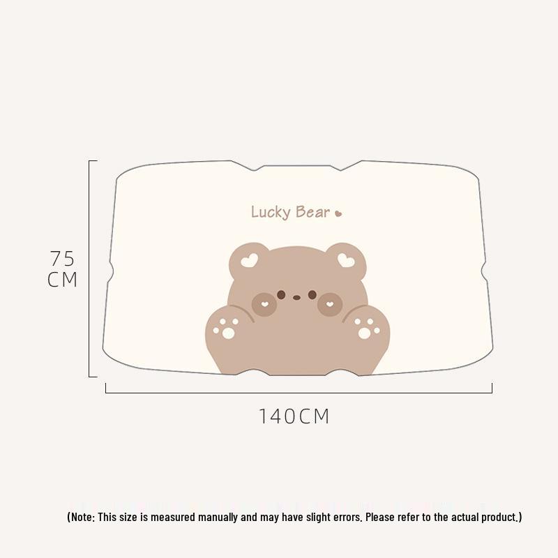 

Cute Little Bear Retractable Car Sunshade Visor