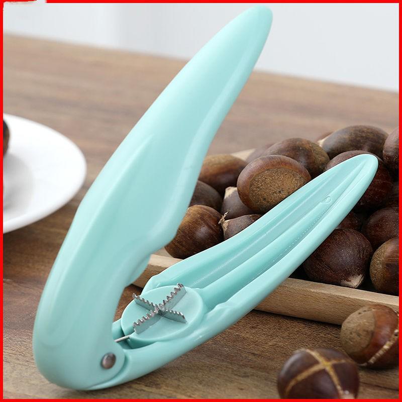 Home Chestnut Opener and Peeler: Nut Scoring Knife & Cracker Tool