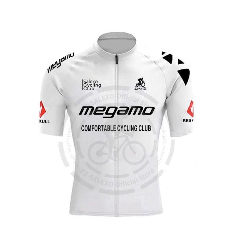 

Лето 2025 Megamo Team Мужской Комплект Велосипедной Джерси с Коротким Рукавом Форма для Горного Велосипеда Одежда для Горного Велосипеда Ropa Ciclismo Hombre S