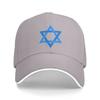 כובע שמש קז'ואל בייסבול ספורט כוכב דוד דגל ישראל ישראל כובע חיצוני