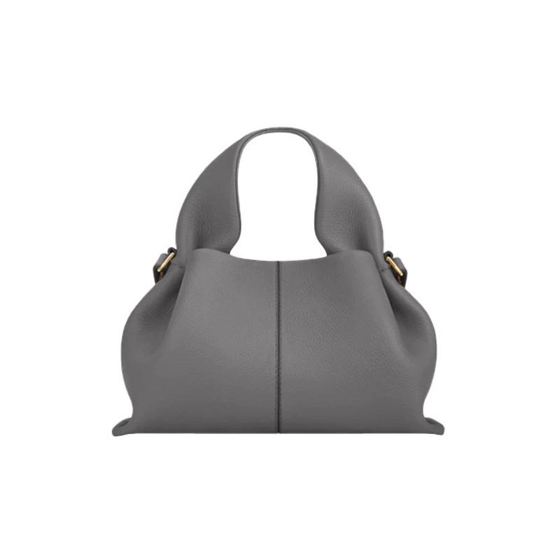 Trendy Wolkenleer Hobo Schoudertas voor Dames Mode Knödel Crossbody Portemonnee Dames Handtas