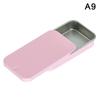 Tinplate Box Slide Lid Push Pull Box Drawer Balm Box Portable Box Mini Aromatherapy Jar Candy Small Iron Box Gift Box