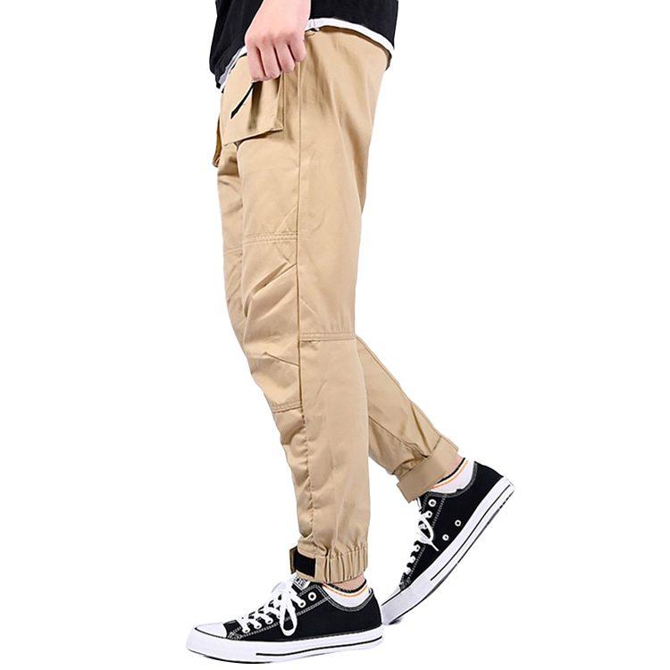 Converse Paneled Jogger Cargo Pants Men's Khaki Moderate 10020006-A01