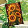 1pc of Sunflower Garden Flag for Summer And Autumn, Measuring . Ideal for Home, Yard, And Outdoor Decoration. Flag Solely