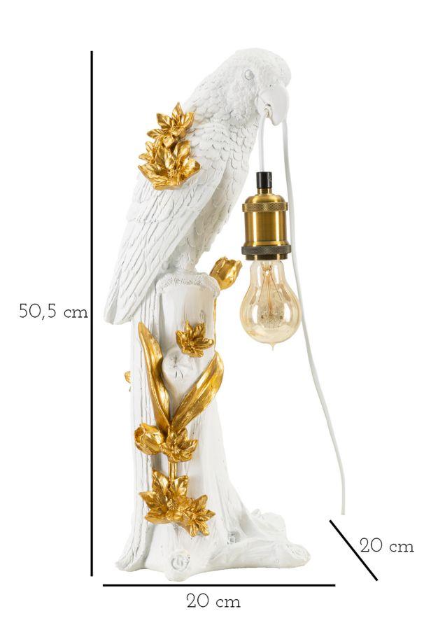 Table Lamp Parrot Cm 20X20X50,5