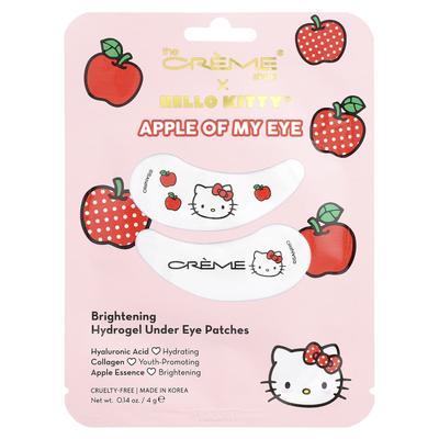 The Creme Shop, Hello Kitty®, Apple of My Eyes, Brightening Hydrogel Under Eye Patch, 4g (0.14oz)