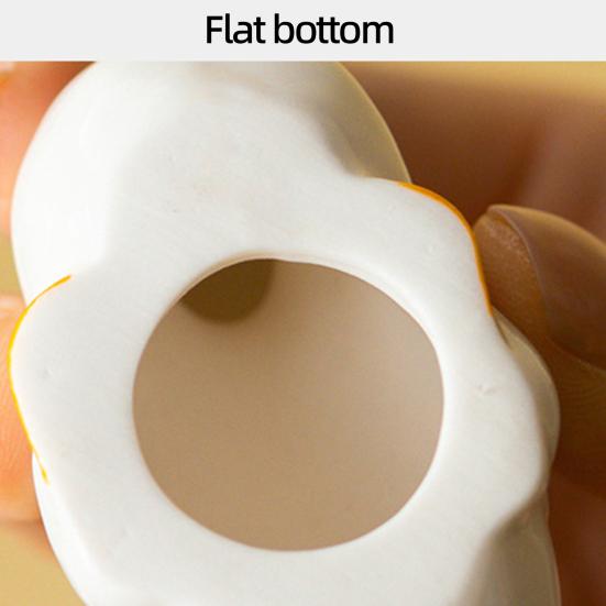 Ceramic Duck Statue Cute Mini Duck Figurine Small Animal Sculpture for Home Office Desktop Garden Porch Decor