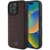 Etui Do iPhone 16 Pro Max Mercedes Leather Hardcase Czerwony