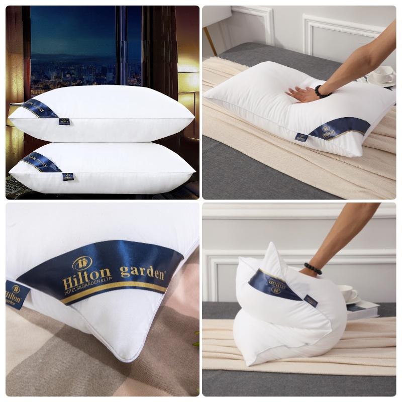 Hilton Hotel Pillow High And Low Adjustable Neck Support Pillow For Single Person