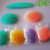 Worm Unpacking Morphing 2025 Worm Big Fidget Toy Fidget Worm Six Sided Pressing Stress Relief Squishy Worms Stress Relief Toys
