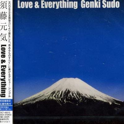 CD GENKI SUDO - Love&Everything Japan ObiJapanese Pop/Rock Used