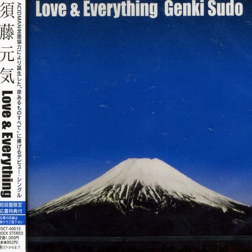 

CD GENKI SUDO - Love&Everything Japan ObiJapanese Pop/Rock Used