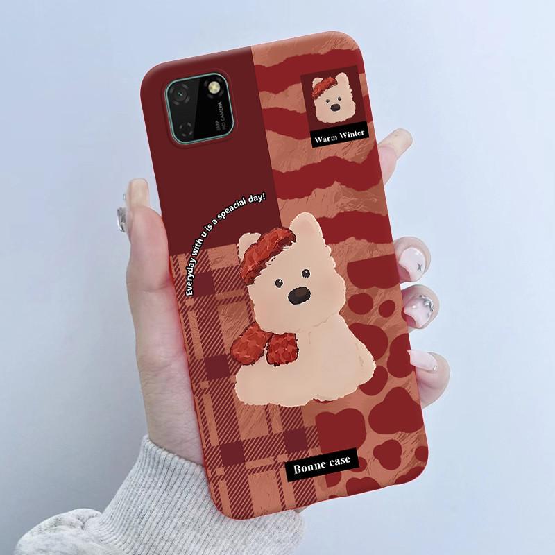 For Huawei Y5p Phone Case DRA-LX9 Butterfly Flower Girl Design Soft Silicone TPU Back Housing for Honor 9S HuaweiY5p Y 5p Covers