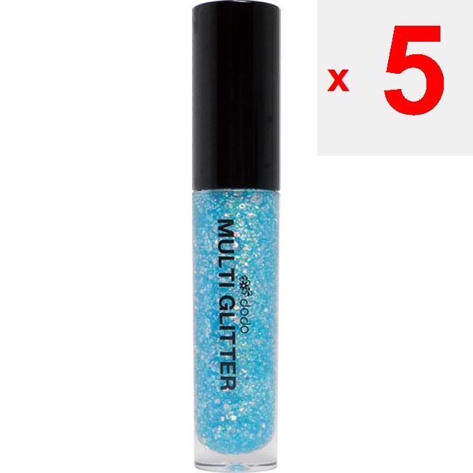 Dodo Makeup Multi Glitter Aqua Moon Aqua Blue Eye Makeup Eye Color & Eye Shadow Apply an Appropriate Amount To the Lips with the Tip. We Also Recommen
