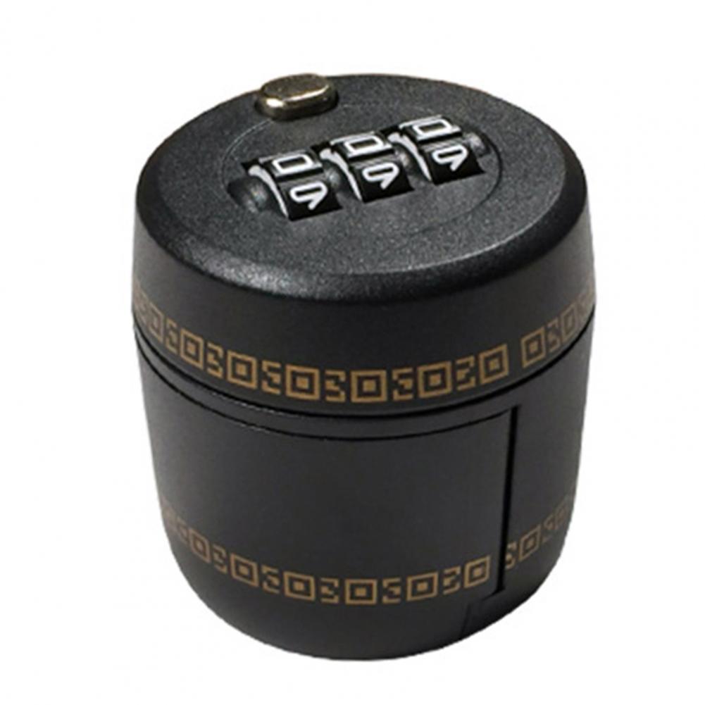 

ПК прочный кодовый замок для барной крышки, кодовый замок, защита окружающей среды, винная бутылка, бутылка, навесной замок, инструменты чёрный