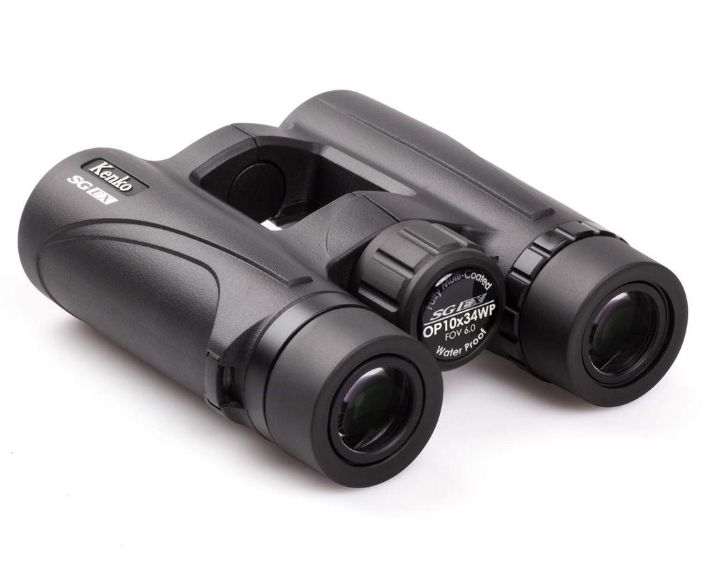 Kenko SGEX OP WP 10x34 Concert Roof 10x 34mm IPX7 Fully 022108 Binoculars, Prism, Magnification, Aperture, Waterproof, Multi-Coated,