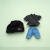 Dress Up Doll Clothes Knitted Hat Doll Jeans Pants Dolls Accessories Doll T-shirt  Bjd Doll