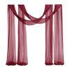 Wedding Arch Chiffon Table Runner Panel Creative Wedding Backdrop for Photo Backdrop Themed Party Carnivals Birthday Baby Shower