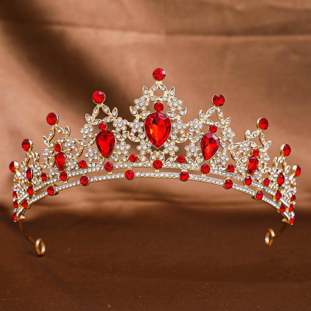 Bridal Crown Headpiece for Wedding, Birthday, Coming-of-Age Ceremony, Travel, Photography, and Dress Accessories