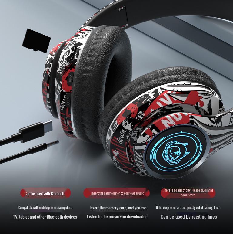 M6 Foldable Bluetooth Sports Headband Headset for Gaming & Music