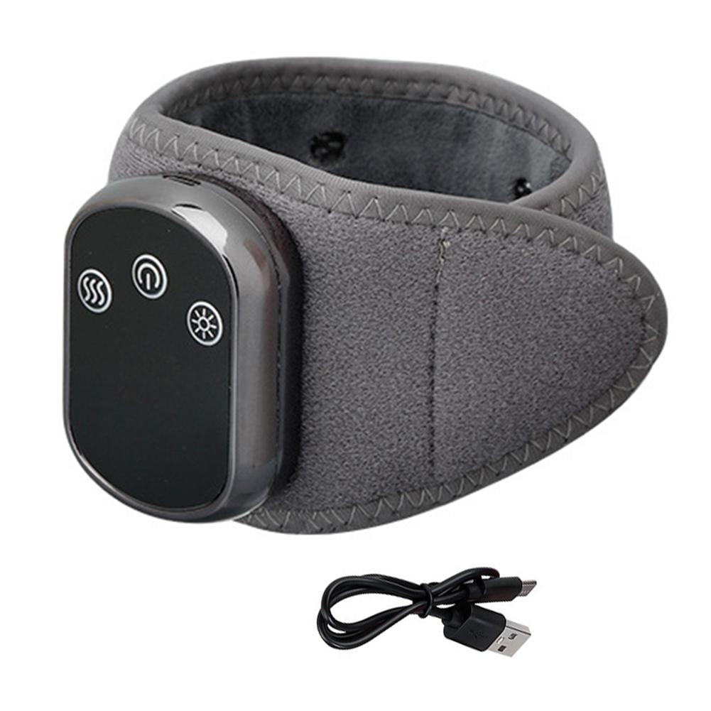 2 In 1 Heating & Massage Wrist Guard Temp Adjustment Body Massager TYPE-C Rechargeable Electric Heating Knee Pad for Home Office