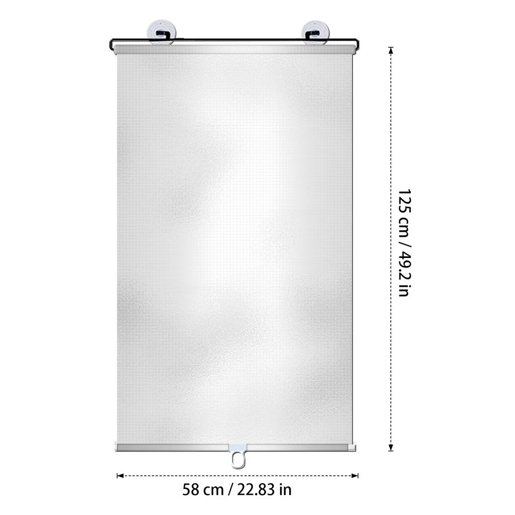 Roller Blind For Car Car Side Window Sunshade Retractable Car Window Shade Car Roller Sunshade For Side Window Protect Babies