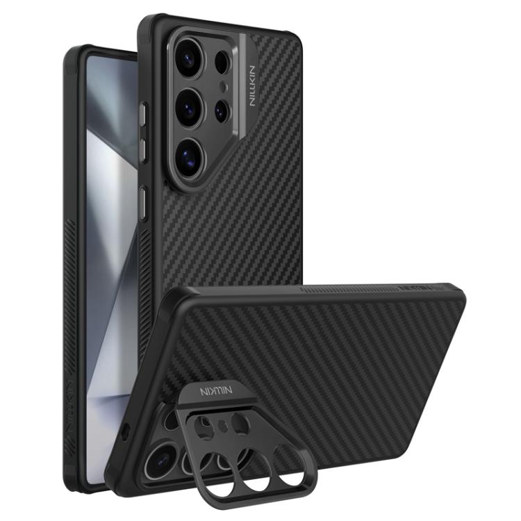 NILLKIN Pouzdro na telefon z aramidových vláken s jemnými otvory