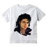 Vendita Calda T-shirt Stampata Grafica Michael Jackson Moda Rock Harajuku Casual Manica Corta Girocollo Donna Uomo Top Oversize Streetwear Estate Nuova Maglietta