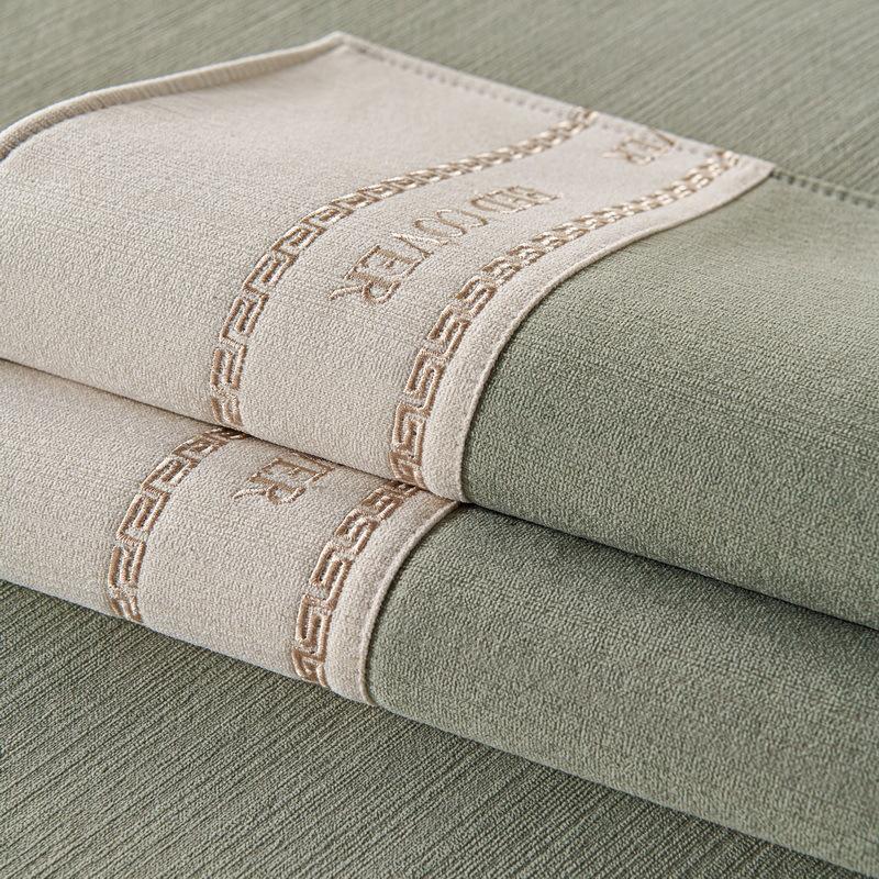 Chenille Color-blocked Sofa Cushion, Universal for All Seasons, New Anti-slip Sofa Cover Cover, High-end Cushion