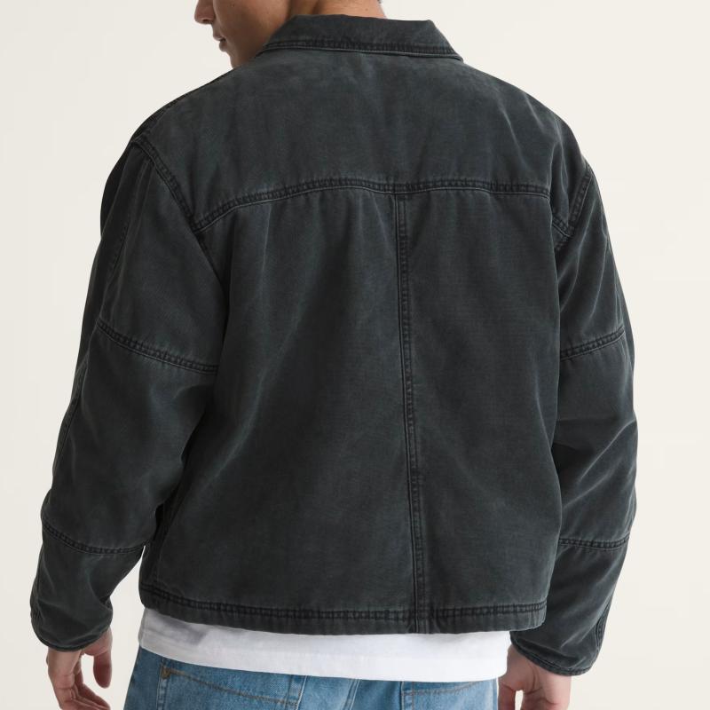 Vans Comfortable Breathable Long Sleeve Jacket Men jackets VN000T6KBLK