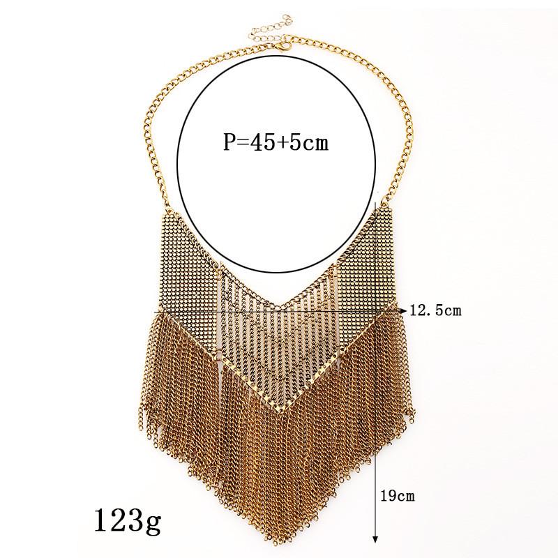 Античная золотисто-серебряная сплавная подвеска-кисточка для мужчин и женщин с цепочкой золотой