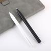 New Customizable Oil-Based Metal Ballpoint Pen - Creative Gift and Promotional Fountain Pen with Printed Carbon Design.
