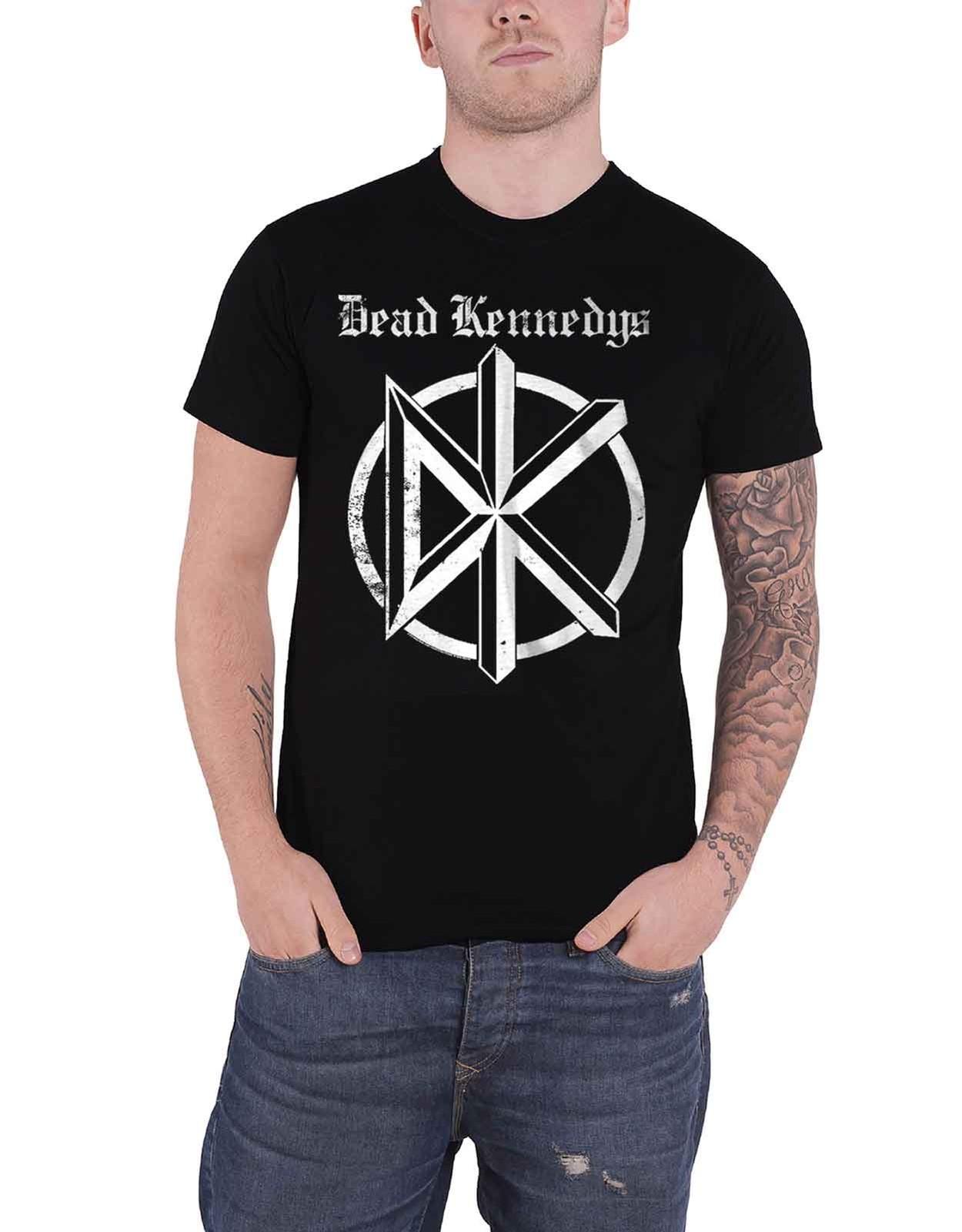 Dead Kennedys T Band Logo distressed new Official Mens Black Unisex T-Shirt XL