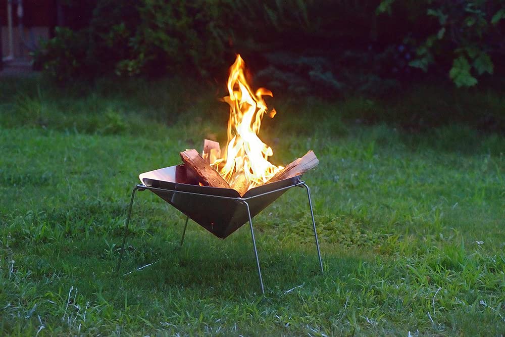 Tamahashi Tsubame-Sanjo Edelstahl-Feuerschale UC-206