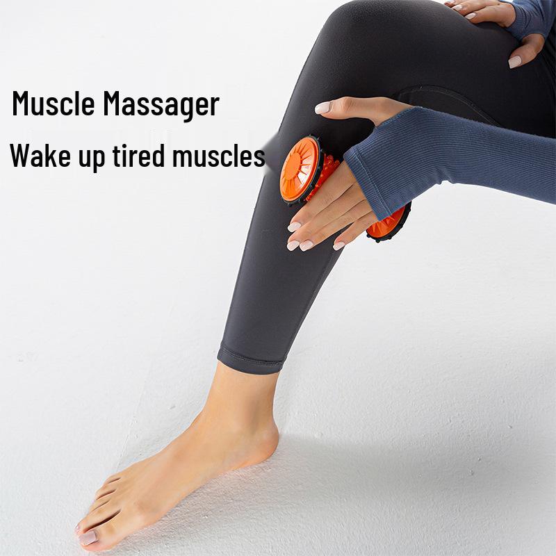Yoga Muscle Relaxation Roller for Legs, Arms & Feet – Engineering Massage Tool