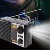 Tragbares Solarradio, Notfallradio, FM, AM, SW, Vollband, hohe Empfindlichkeit, kabelloser Bluetooth-Lautsprecher, LED-Taschenlampe, unterstützt MP3-Player