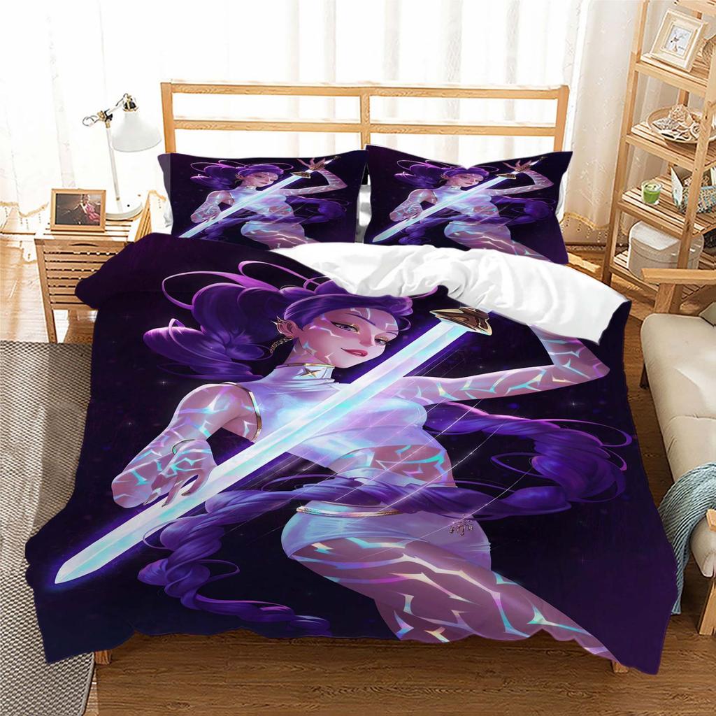 Witch Hunters 3D Digital Printing Three-Piece Set, Bedding