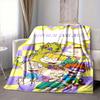 Custom 1pc Adventure Past Blanket, Soft And Comfortable Blanket, Casual Warm, Camping Travel Blanket, Birthday Gift Q91381