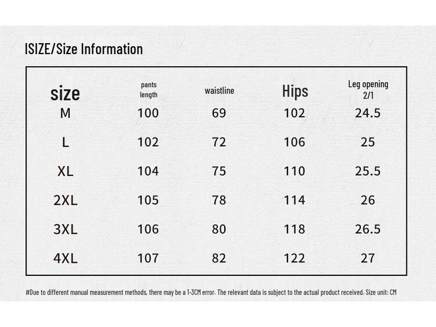 Homlean Herren Baumwolle Straight-Leg & Jogger Freizeithose