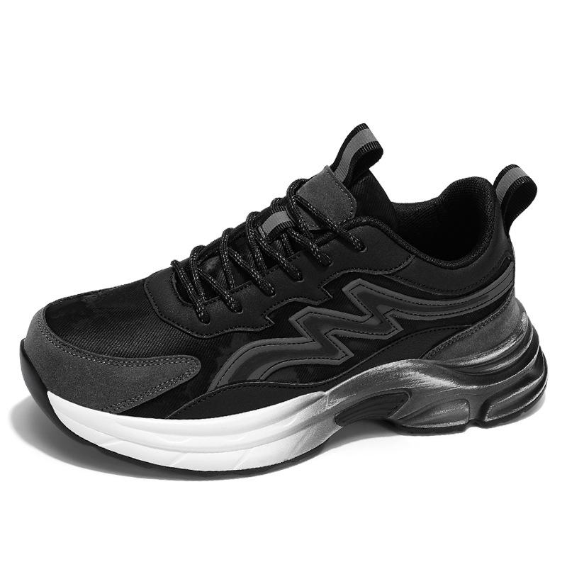 Men's shoes autumn and winter new breathable and comfortable casual sports shoes wear-resistant soles daily commuting wear dad shoes