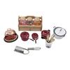 Mini Kitchen Model Set for 1/12 Dollhouses Metal and Wood Construction Ideal for Educational Use and Collections