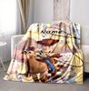 Custom Name Toy Story Flannel Blanket Throw Blanket Soft Warm Sofa Bed home Decor Unique Gift