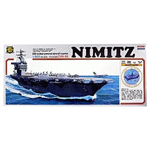 

Micro Ace 1/800 Battleship & Aircraft Carrier Series No. 4 US Navy Aircraft Carrier Mini-Z Plastic Model