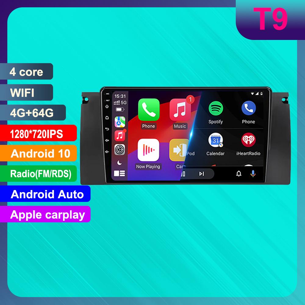 BMW M5 E39 E53 X5 Android Navigation System with Reverse Camera & CarPlay.