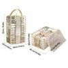 Transparent Clothes Storage Bag Foldable Design Organizer Storage Bag  For Home Use