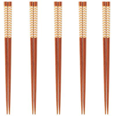 Happy Set of Made In PID4678 J-kitchens Chopsticks, 5, Material Wood, Chopsticks, Japan,